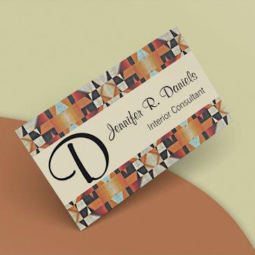 unique native american indian tribal art pattern business invitations