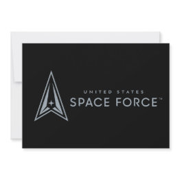 Small United States Space Force Patriotic Design Front View