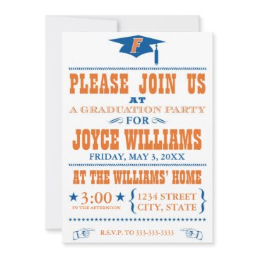 university of florida graduation invitation