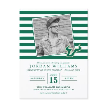 university of south florida graduate announcement postinvitations