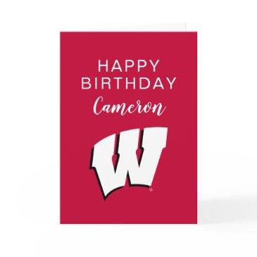 university of wisconsin | birthday invitations