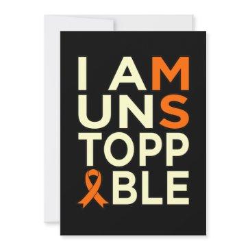 unstoppable multiple sclerosis awareness support g thank you invitations