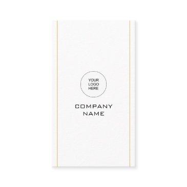 upload your own logo vertical template modern business invitations