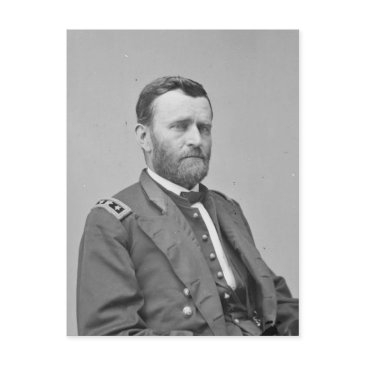 us civil war: general ulysses s grant postinvitations