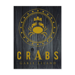 Small Ushuaia - Tierra Del Fuego Postinvitations Front View