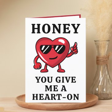 valentine's day naughty heart funny happy birthday thank you invitations