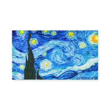 van gogh starry night enclosure invitations
