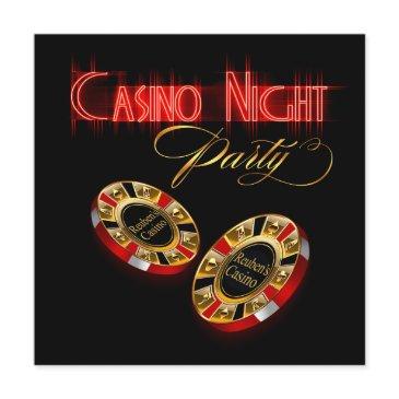vegas casino night ask me 2 put your name on chips invitation