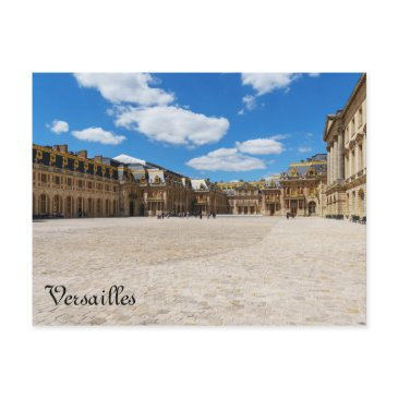 versailles palace entrance courtyard - france postinvitations