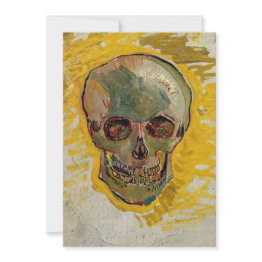 Small Vincent Van Gogh - Skull 1887 #2 Invitation Front View