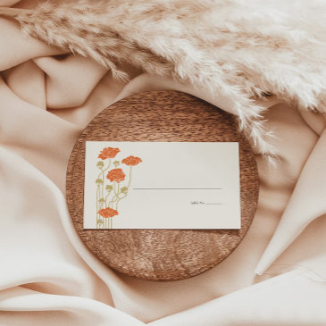vintage art nouveau flat place invitations