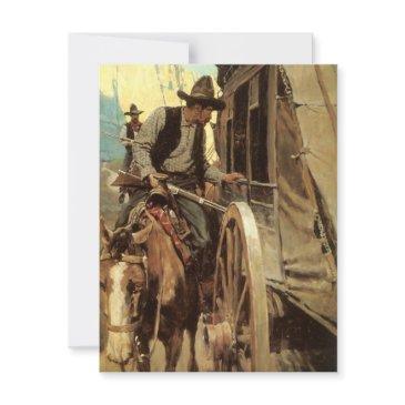 vintage cowboys, the admirable outlaw by nc wyeth