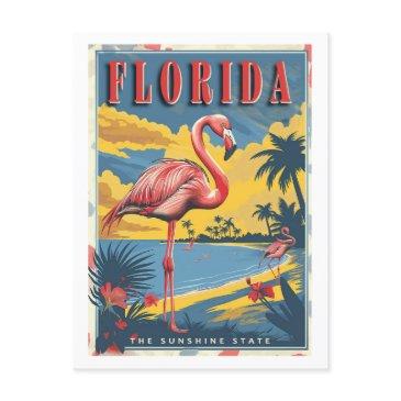 vintage florida paradise postinvitations