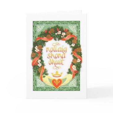 vintage irish christmas invitations