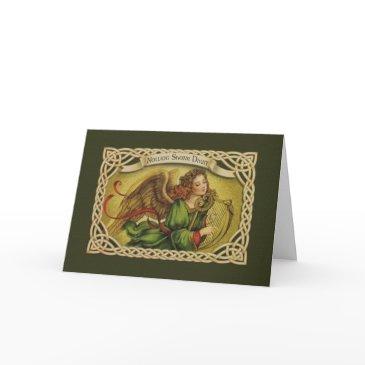 vintage irish christmas greeting invitations