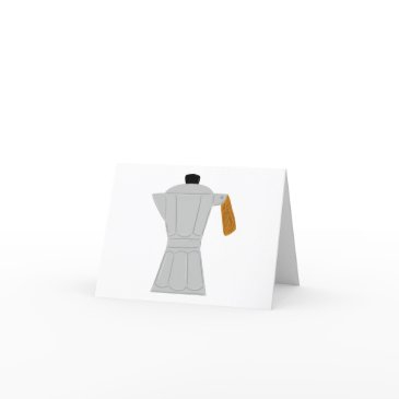 vintage moka pot coffee maker retro espresso thank you invitations