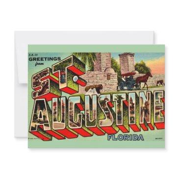 vintage st augustine florida postinvitations