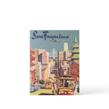 vintage travel san francisco change of address postinvitations