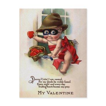 vintage valentines day postinvitations