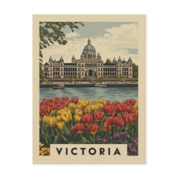 vintage victoria british columbia travel postinvitations