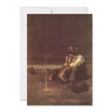 vintage western cowboys, plains herder by nc wyeth
