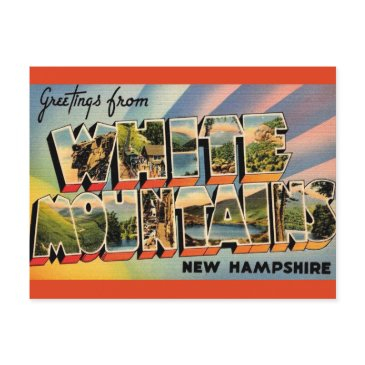 vintage white mountains of nh postinvitations