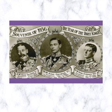 vintage year of the three kings 1936 postinvitations