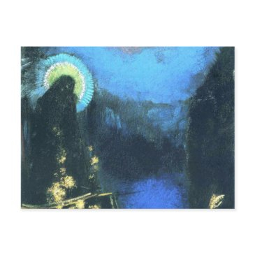 virgin with corona by odilon redon 1898 postinvitations
