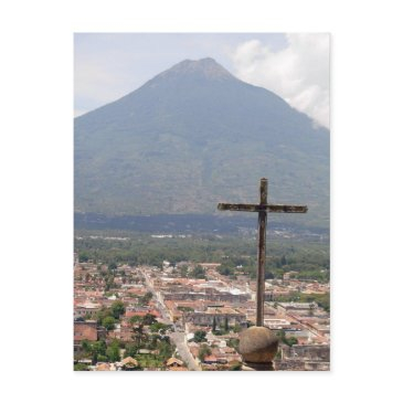 volcan agua, guatemala, postinvitations