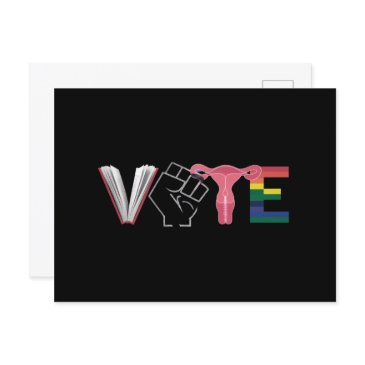 vote feminist women's rights banned books lgbtq postinvitations