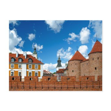 warsaw poland city walls postinvitations