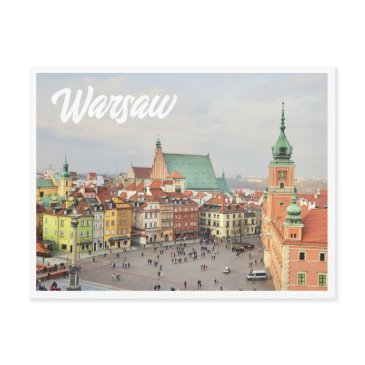 warsaw poland photo postinvitations