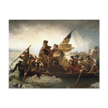 washington crossing the delaware postinvitations