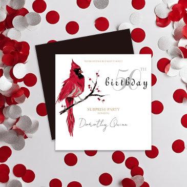 watercolor invitationsinal surprise birthday party invitation