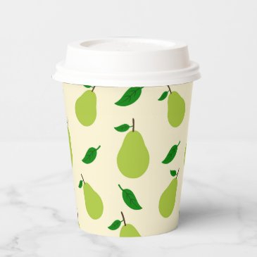 we can pearly wait fall pear paper cups