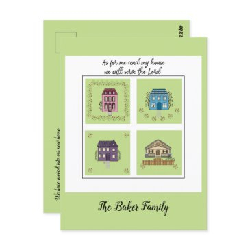 we have moved - faith based as for me and my house postinvitations