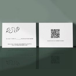 Small We Have Reserved Seats For You Template Qr Code Front View