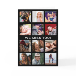 Small We Miss You | Missing Family & Friends Invitations Front View