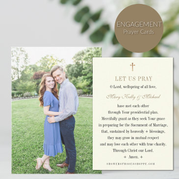 wedding engagement prayer invitations