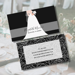 Small Wedding Planner Event Coordinator Business Invitations Front View