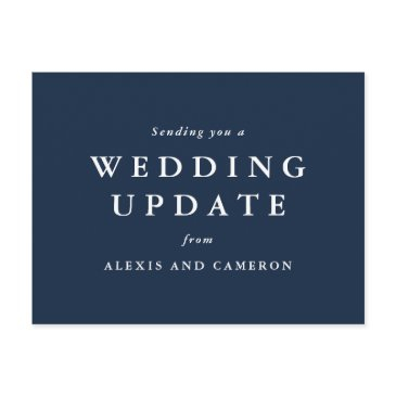 wedding update classic postinvitations