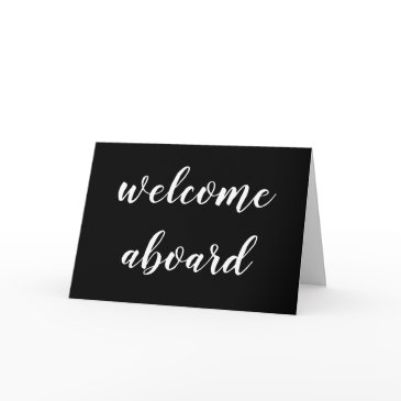 welcome aboard script invitations