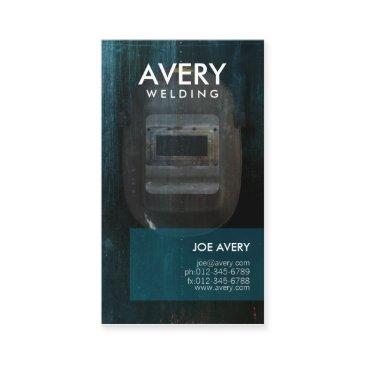welding business invitations welder mask