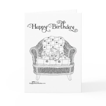 west highland white terrier birthday invitations