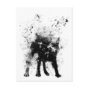 wet dog postinvitations