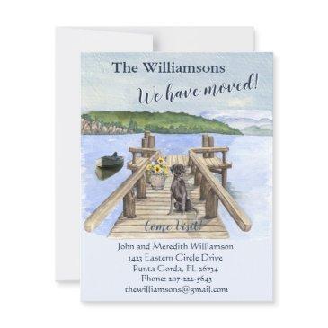 we've moved dog lake boat mountain dock move announcement