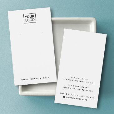 white or any color add logo earring display invitations