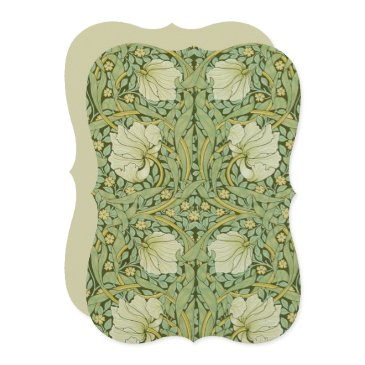 william morris pimpernel floral blue wallpaper