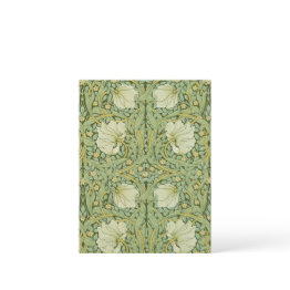 Small William Morris Pimpernel Floral Blue Wallpaper Postinvitations Front View
