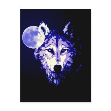 wolf & moon postinvitations